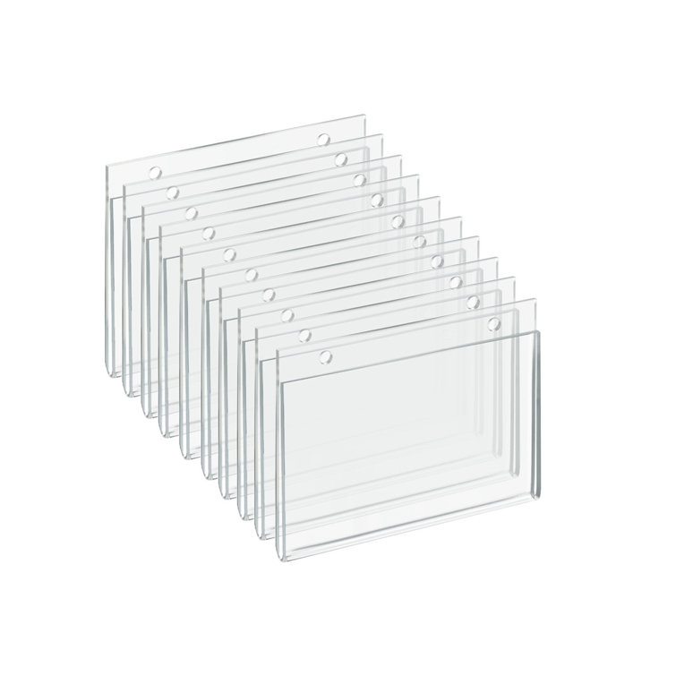 Azar Displays Clear Acrylic Wall Hanging Frame Wayfair Canada